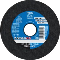 DISCO DE CORTE EHT 115-1,0-22,23MM SG STEELOX PFERD