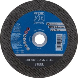 DISCO DE CORTE EHT 180MM - 3,2MM SG PARA AÇO