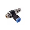 REGULADOR DE FLUXO TUBO  CONEXÃO PNEUMÁTICA INSTANTÂNEA 4 X 1/8" NPT - NSE