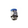 CONEXÃO PNEUMÁTICA RETA MACHO 1/8 BSP X 8MM