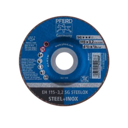 DISCO DE CORTE EH 115-3,2 SG STEELOX PFERD