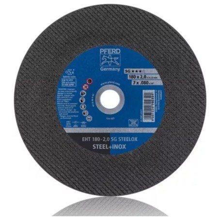 DISCO DE CORTE EHT 180-2,0-22,23MM SG STEELOX PFERD