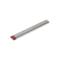 ELETRODO TUNGSTÊNIO ZIRCÔNIO 0,3% PONTA MARROM 2,4MM - 3/32 POL