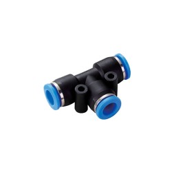 UNIÃO T REDUÇÃO 10MM X 8MM EPG 1008 CONEXÃO PNEUMÁTICA